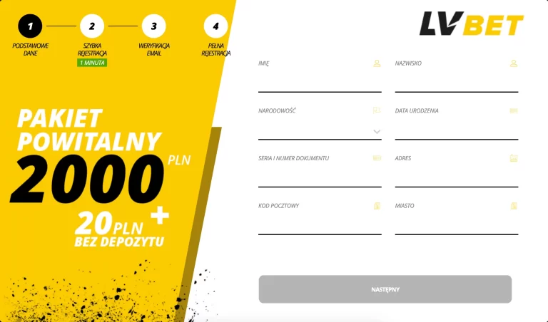 lvbet-rejestracja
